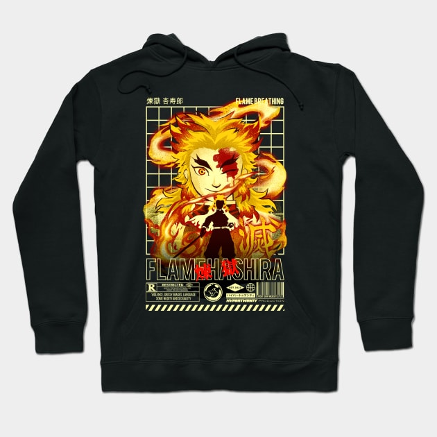 Restricted Kyojuro Rengoku Hoodie by SourKrispop